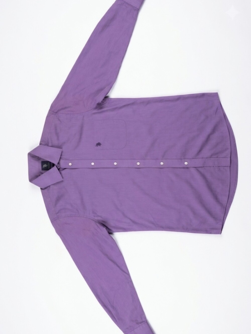 U.S. Polo Assn. Purple Long-Sleeve Casual Button-Down Shirt